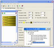 Web Menus Studio 2005 screenshot